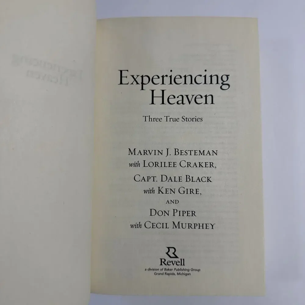 Experiencing Heaven 90 Minutes in Heaven Flight to Heaven My Journey to Heaven